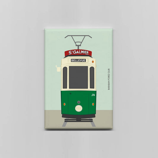 Magnet Aimant - Motrice J74 - Tramway Saint-étienne