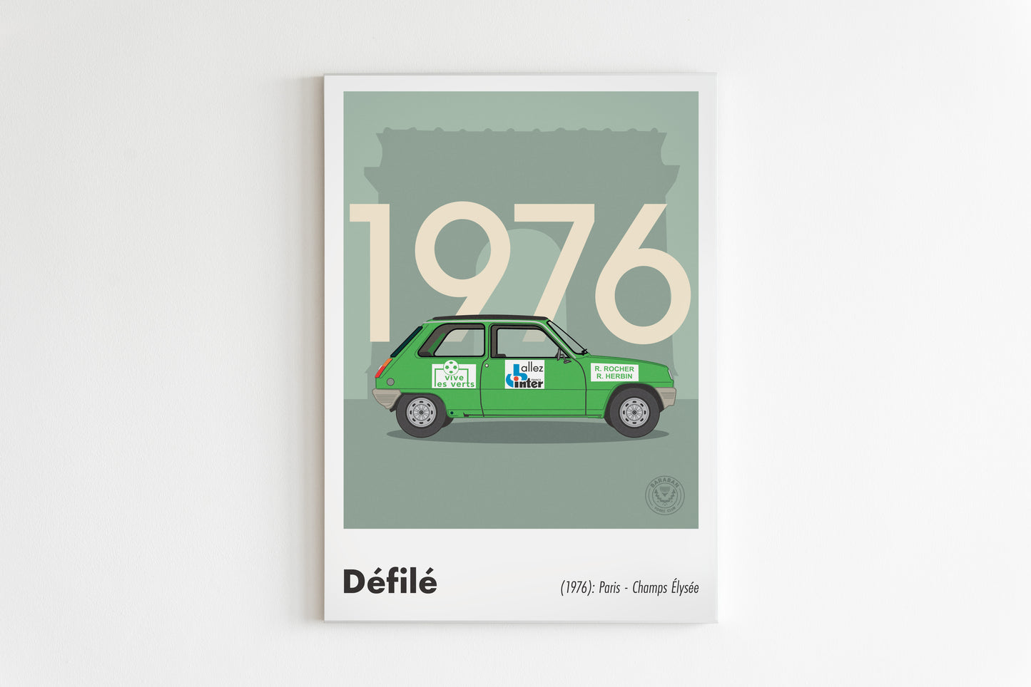 Affiche Défilé 1976