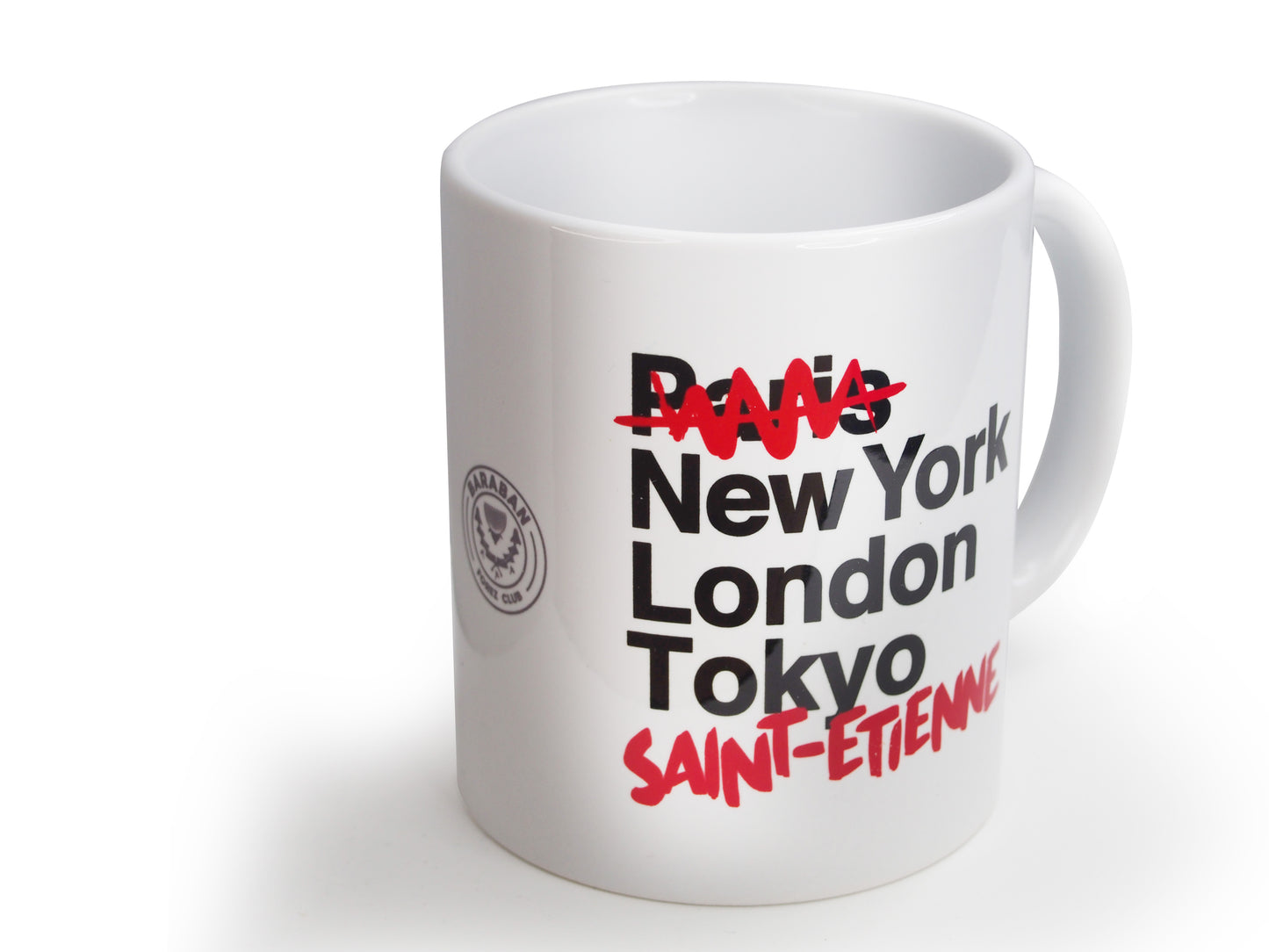 Mug Tasse Paris New-York London Tokyo Saint-étienne