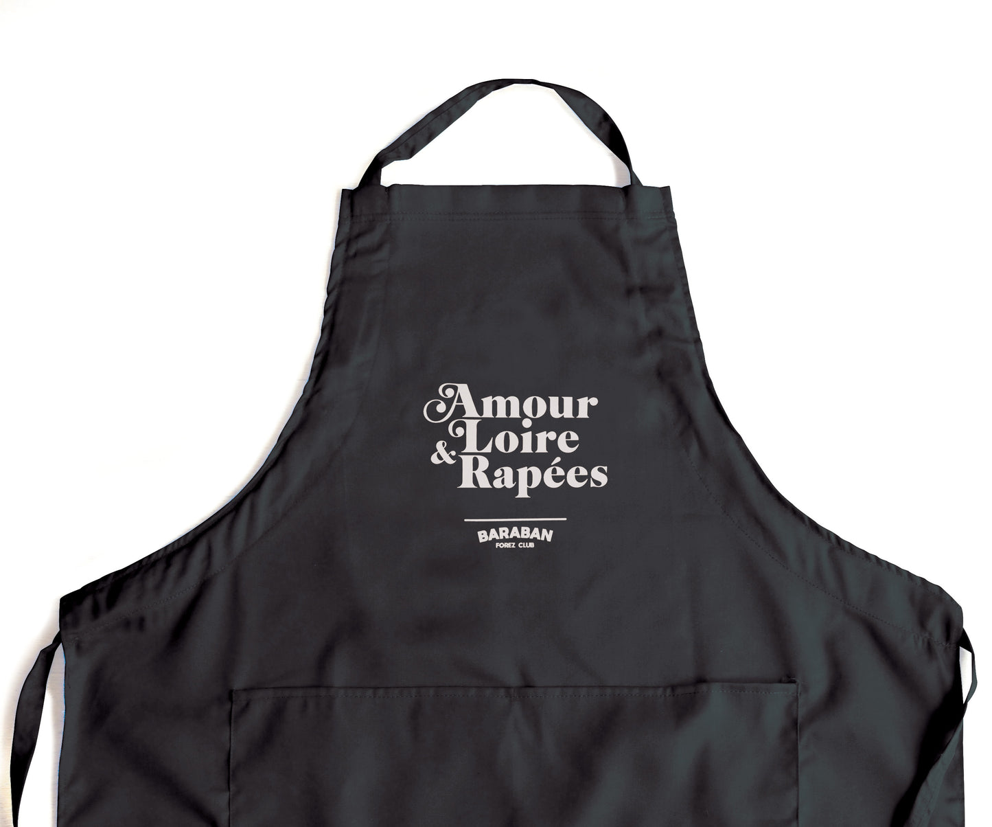 Tablier Amour Loire & Rapées - Noir