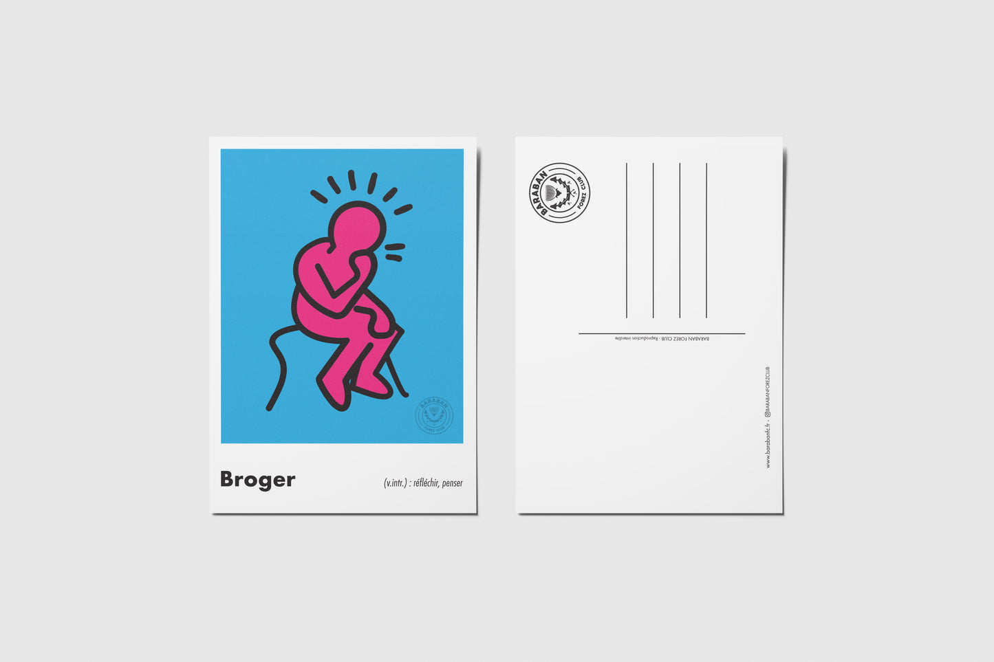 Carte postale Broger