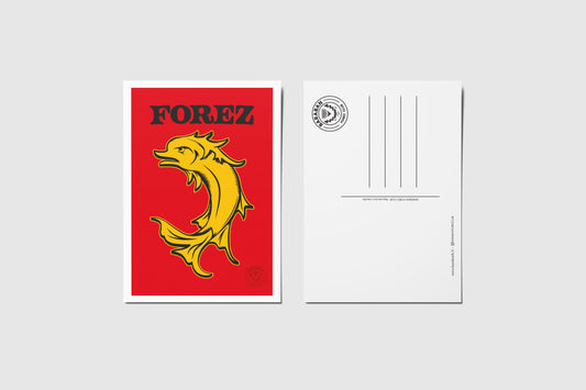 Carte postale Forez