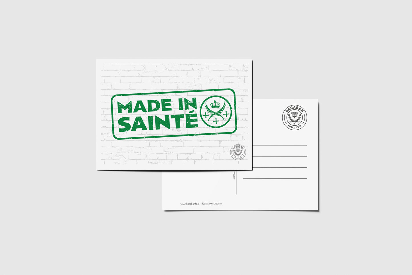 Carte postale Made in Sainté !