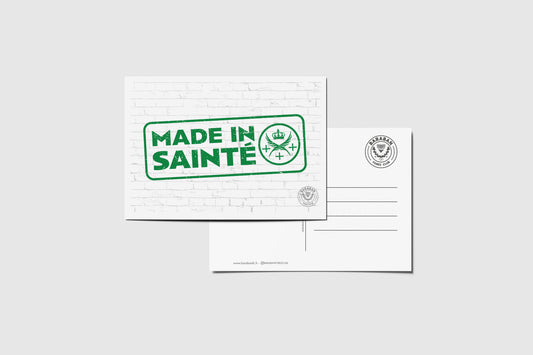 Carte postale Made in Sainté !