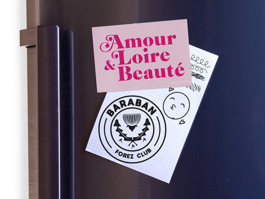Magnet Aimant - Amour Loire & Beauté