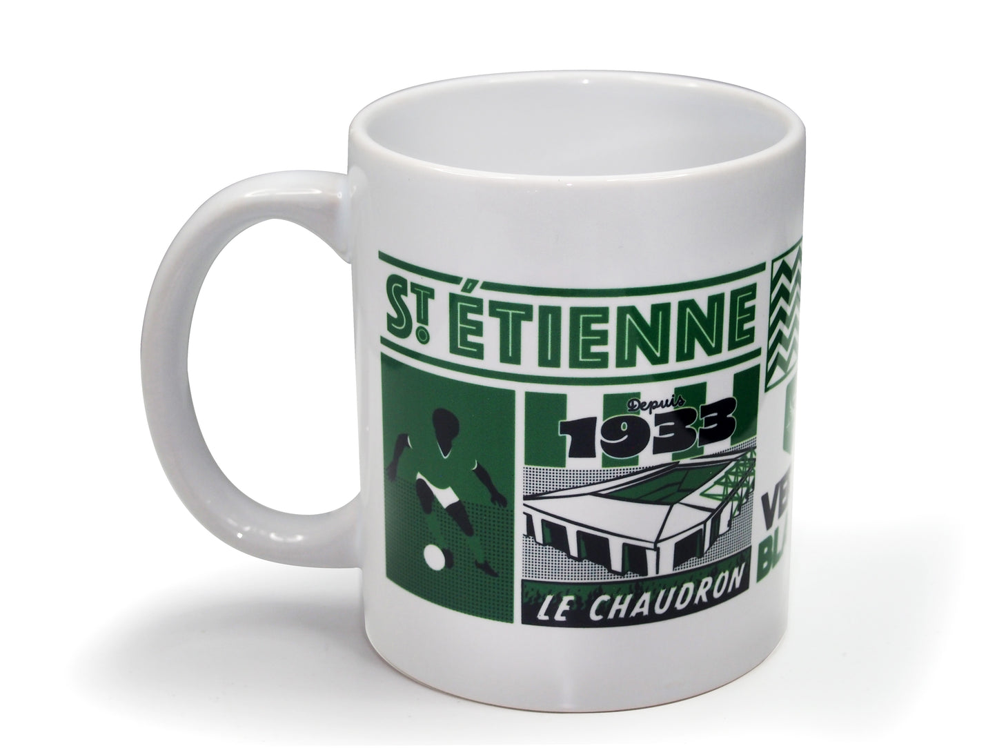 Mug Tasse VERT & BLANC