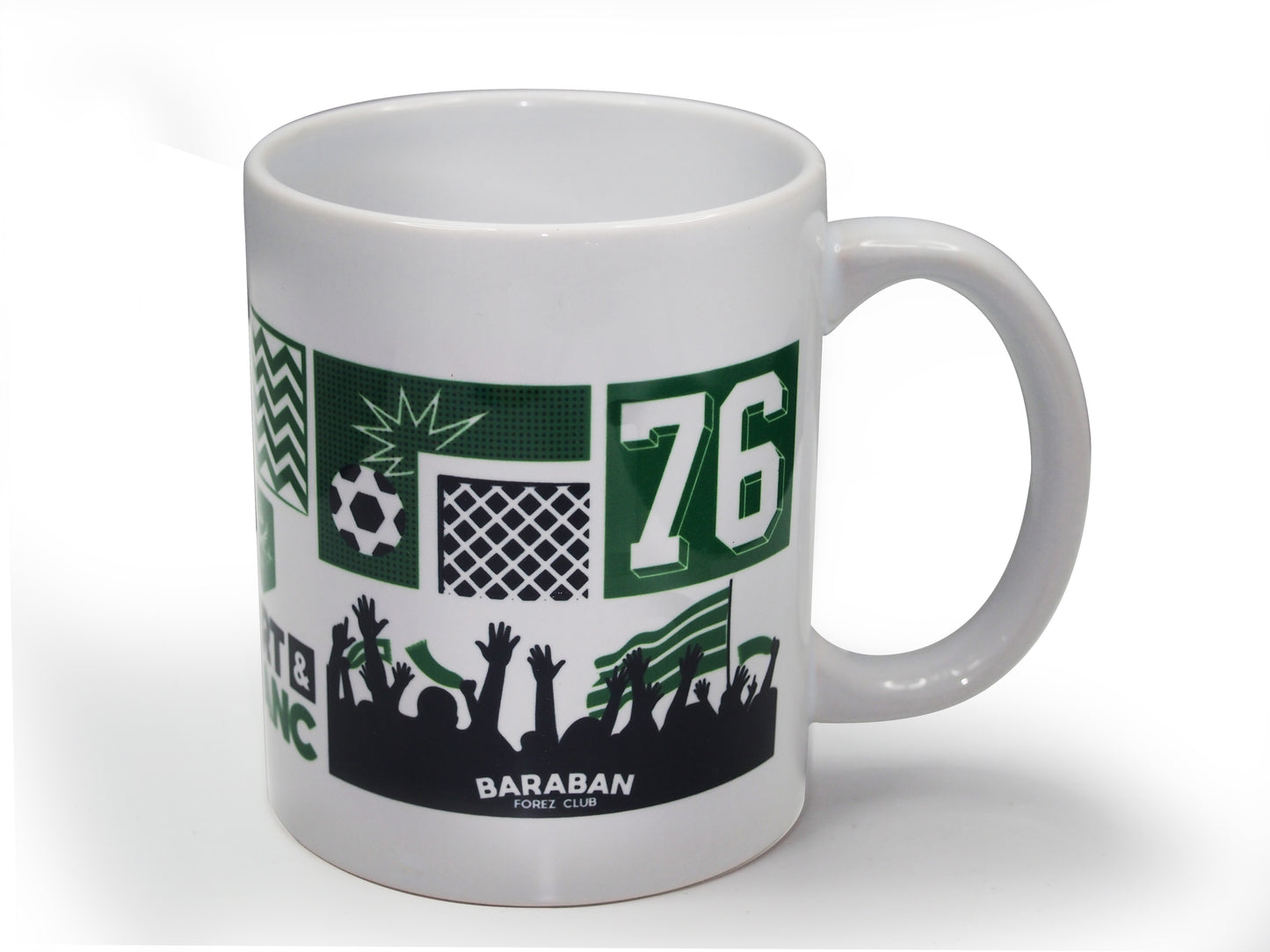 Mug Tasse VERT & BLANC